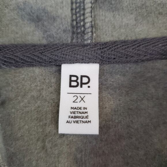 BP 2X Hoodie New With Tags Camo Print Cropped Hoodie - Picture 6 of 9